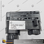 VERSALLES - FOCO LED TRACK LIGHT TRIFASICO COB 30W 3000K NEGRO 12