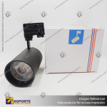 VERSALLES - FOCO LED TRACK LIGHT TRIFASICO COB 30W 3000K NEGRO 24