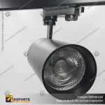 VERSALLES - FOCO LED TRACK LIGHT TRIFASICO COB 30W 4000K NEGRO 12