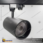 VERSALLES - FOCO LED TRACK LIGHT TRIFASICO COB 30W 4000K NEGRO 36