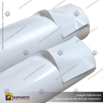VINILO ADHESIVO BLANCO 100 MICRAS BRILLANTE 1.37*50 MTS