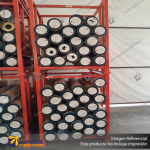 VINILO ADHESIVO BLANCO 100 MICRAS MATE 1.27*50 MTS