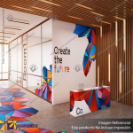 VINILO ADHESIVO BLANCO SP4 BRILLANTE 1.07*50 MTS