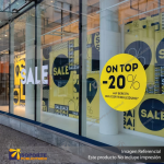 VINILO ADHESIVO BLANCO SP4 BRILLANTE 1.07*50 MTS