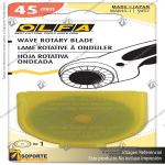 WAB45-1 STAINLESS STEEL WAVE BLADE, 1PK VARIATION: DEFAULT TITLE