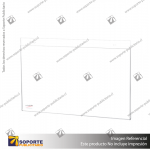 WALL MOUNT SIGN HOLDER (LANDSCAPE) A5 CLEAR