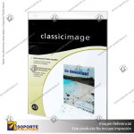 WALL MOUNT SIGN HOLDER (PORTRAIT) A3 CLEAR