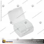 WORLD TRAVEL ADAPTOR/BLANCO/BLANCO