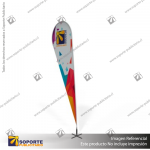 MASTIL CURVO VELA PRO 320*80 CMS (340 CMS) PARA BANDERA PUBLICITARIA (C30)