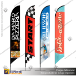 MASTIL CURVO VELA PRO 320*80 CMS (340 CMS) PARA BANDERA PUBLICITARIA (C30)